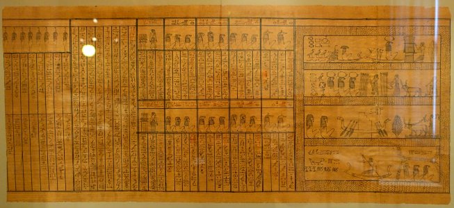Book of the Dead, Egypt, Ptolemaic Period, 4th to 1st centuries BC, papyrus, paper - Oriental Institute Museum, University of Chicago - DSC07777