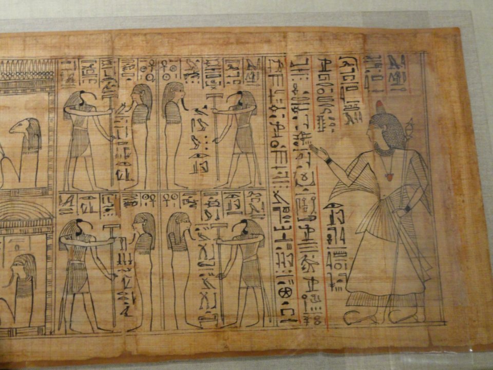 Book of the Dead of Hori, about 1969-945 BC, New Kingdom, Dynasty 21, papyrus section 6 - Cleveland Museum of Art - DSC08667