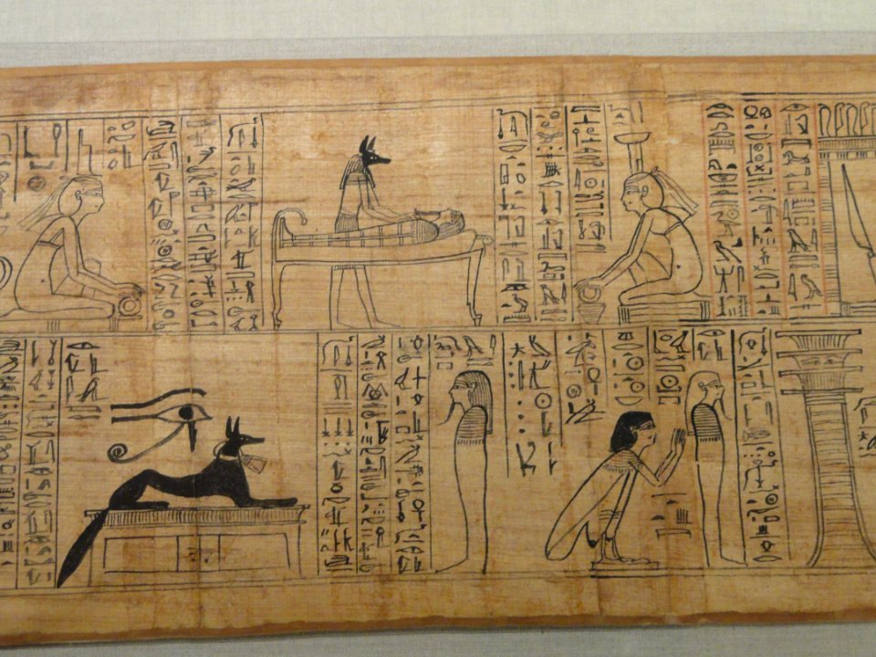Book of the Dead of Hori, about 1969-945 BC, New Kingdom, Dynasty 21, papyrus section 2 - Cleveland Museum of Art - DSC08663