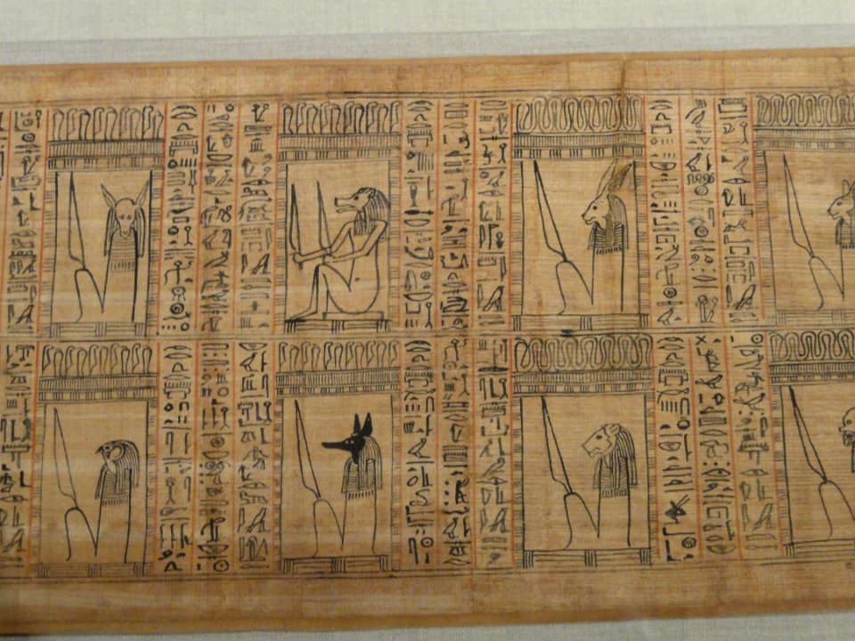 Book of the Dead of Hori, about 1969-945 BC, New Kingdom, Dynasty 21, papyrus section 4 - Cleveland Museum of Art - DSC08665