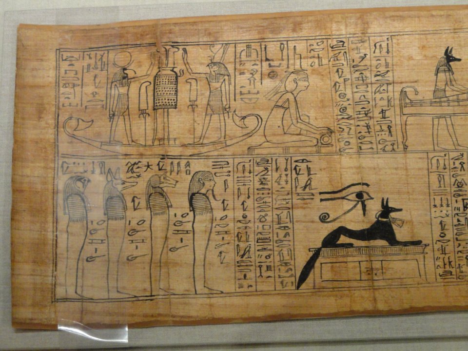 Book of the Dead of Hori, about 1969-945 BC, New Kingdom, Dynasty 21, papyrus section 1 - Cleveland Museum of Art - DSC08662