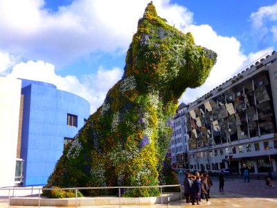 Bilbao - Museo Guggenheim, 'Puppy' (Jeff Koons) 5