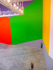 Bilbao - Museo Guggenheim - Wall Drawing 831 (Geometric Forms), de Sol LeWitt 9