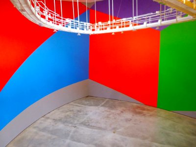 Bilbao - Museo Guggenheim - Wall Drawing 831 (Geometric Forms), de Sol LeWitt 11