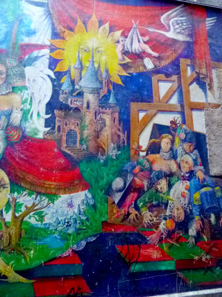 Bilbao - Mural en el Casco Viejo 3