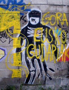 Bilbao - Ribera de Deusto, graffiti 08