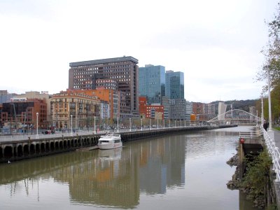 Bilbao - Ría (desde el puente del Ayuntamiento) 1