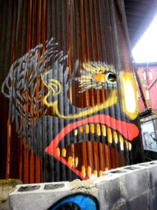 Bilbao - Ribera de Deusto, graffiti 03