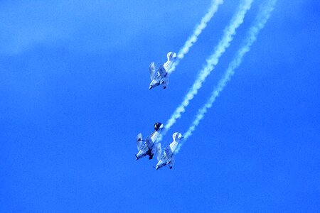 Aerobatic display formation photo