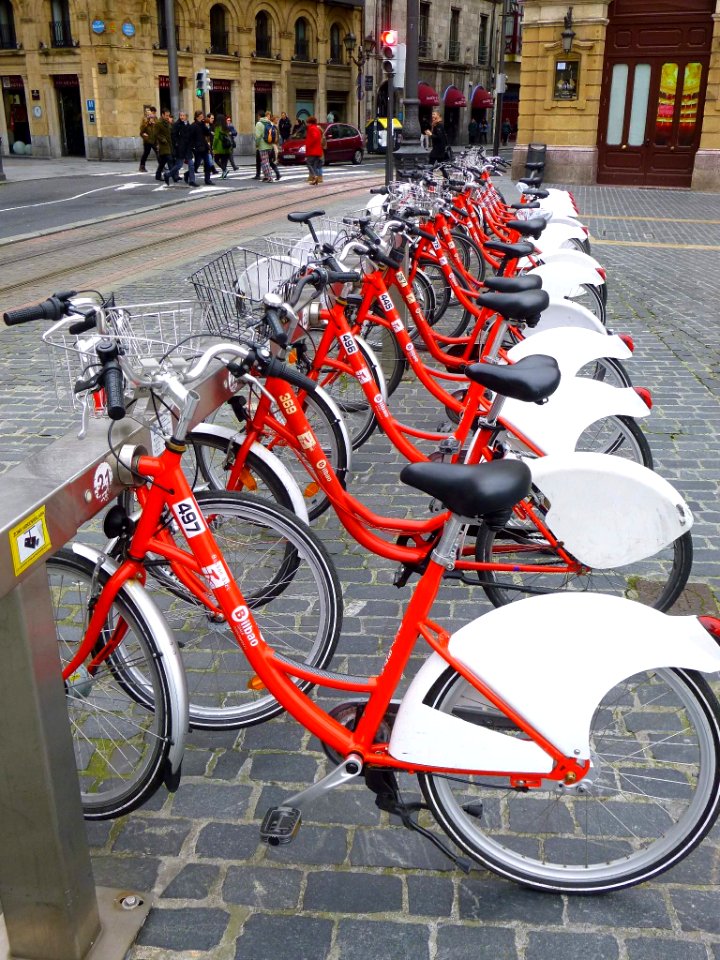 Bilbao - Servicio municipal de alquiler de bicicletas