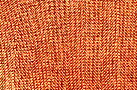 Textile orange tweed photo