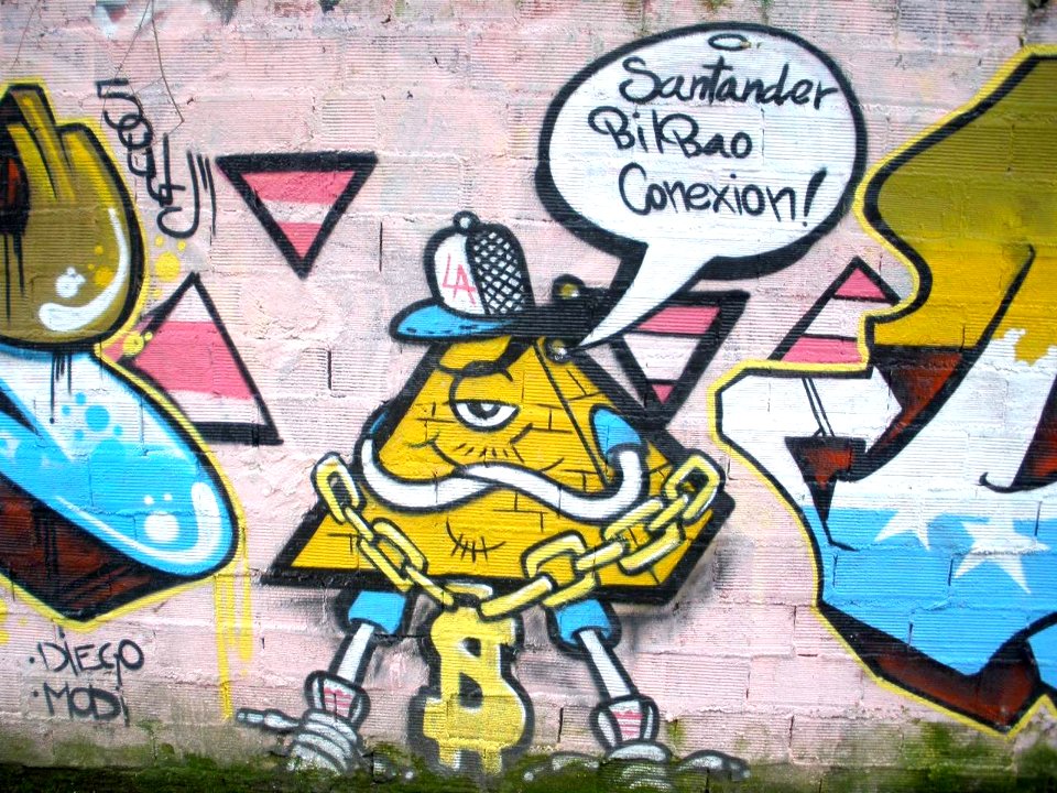 Bilbao - Ribera de Deusto, graffiti 41