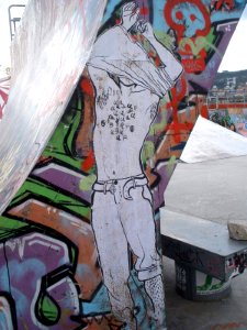 Bilbao - Ribera de Deusto, graffiti 04