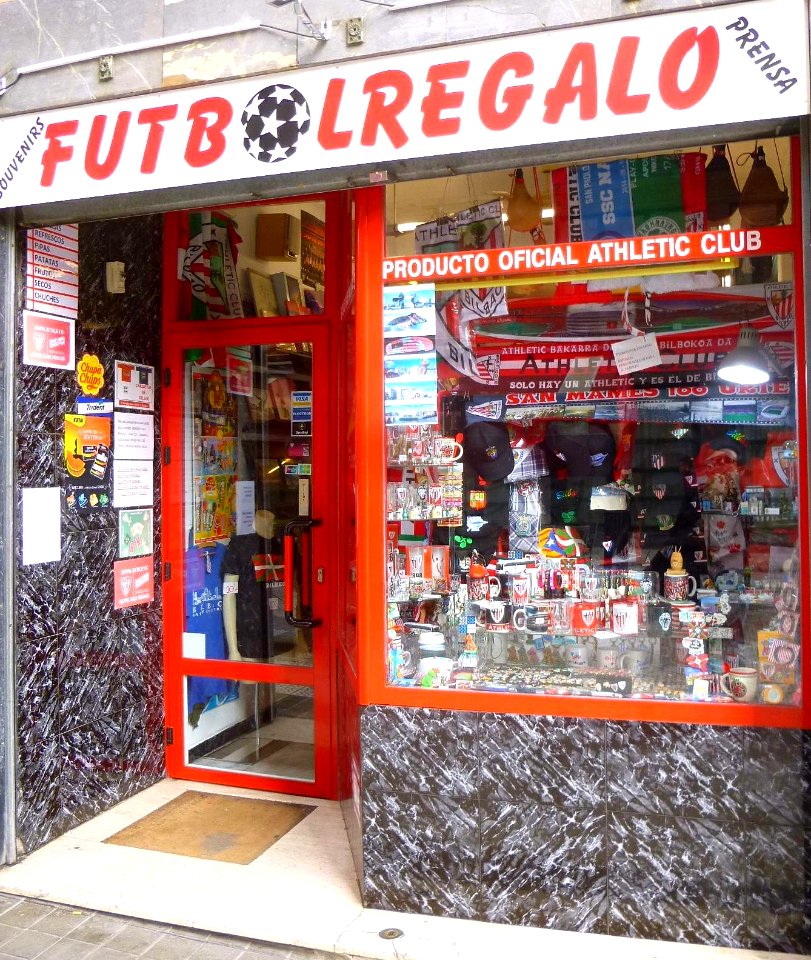 Bilbao - Tienda de souvenirs y regalos