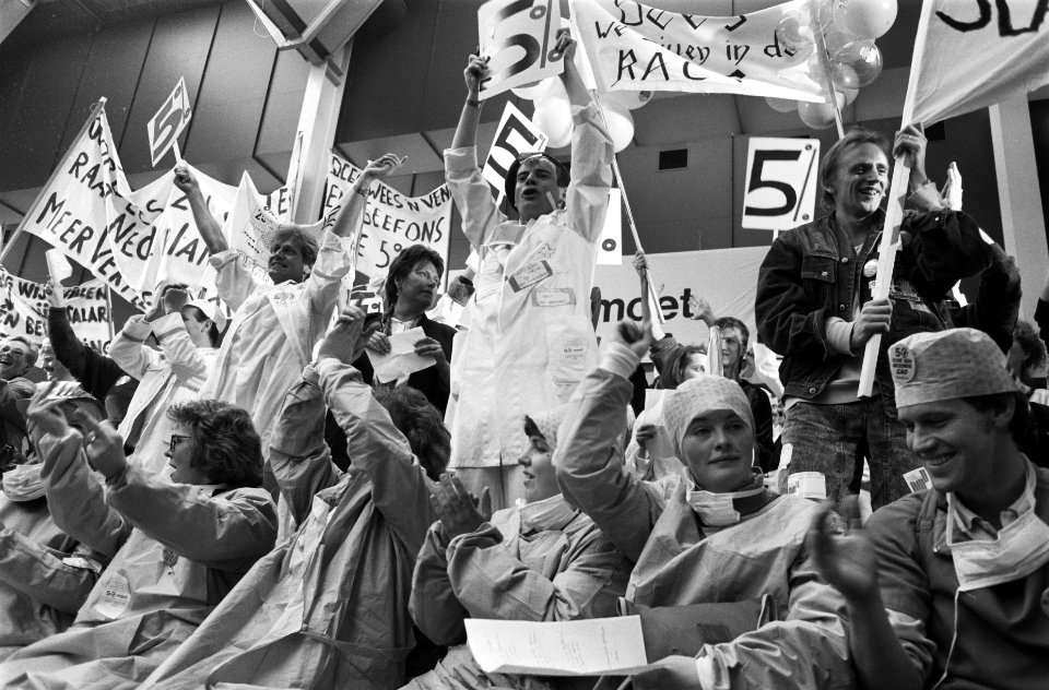 Bijeenkomsten, demonstraties, Utrecht (stad), Utrecht (Noord-Holland), Bestanddeelnr 934-4250