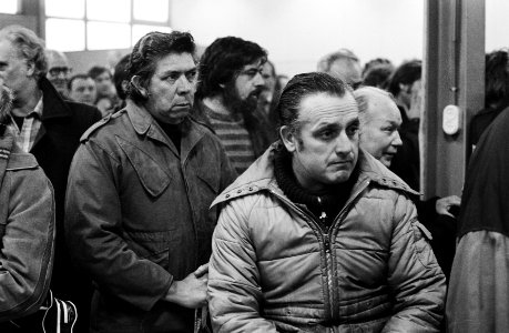 Bijeenkomsten, werknemers, bedrijfssluitingen, Bestanddeelnr 932-4247