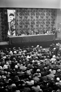 Bijeenkomst Werkgroep Informatie Cuba naar aanleiding van dood Che Guevara in Kr, Bestanddeelnr 920-8426