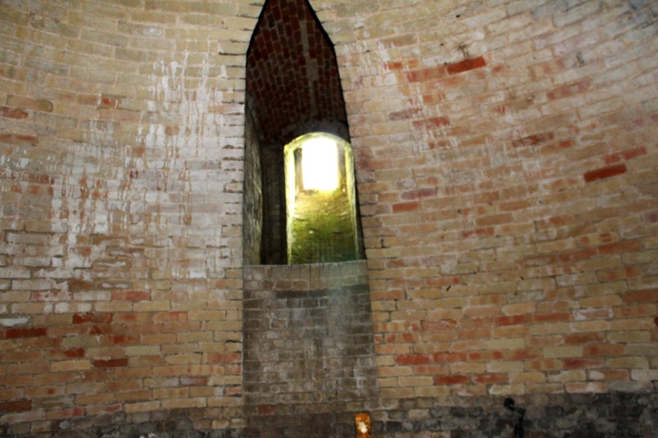 Billiard Room Cottage ice house tunnel