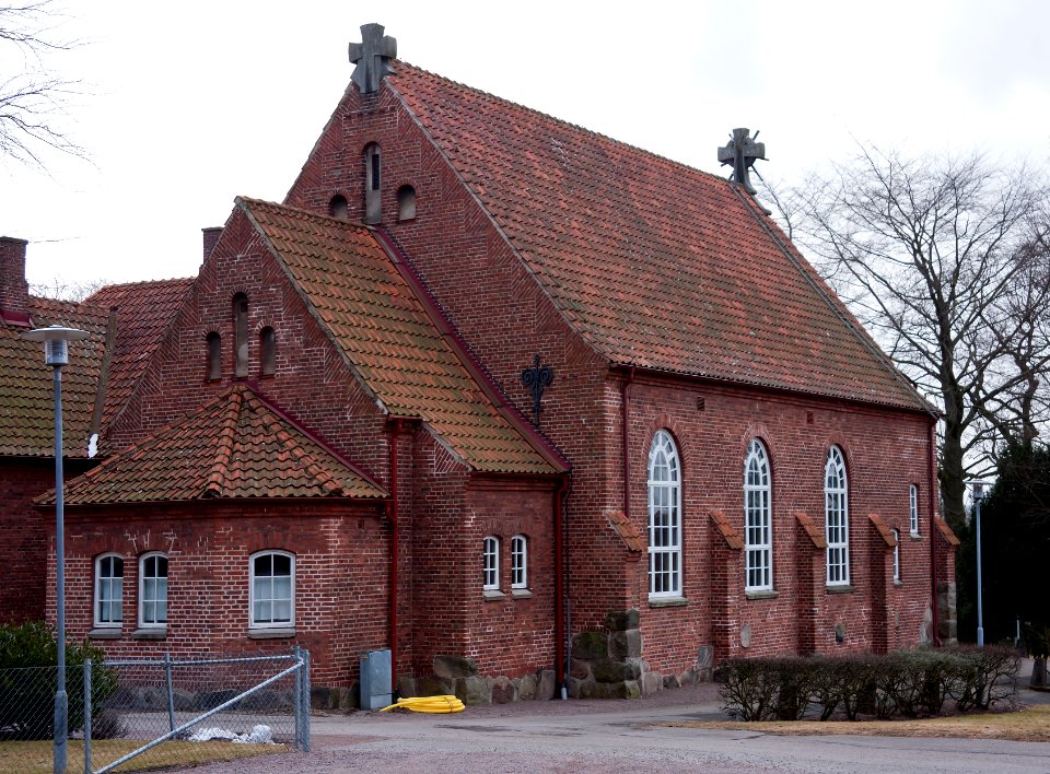 Billesholms kyrka from the back