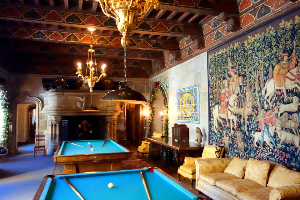 Billiard Room - Hearst Castle - DSC06362