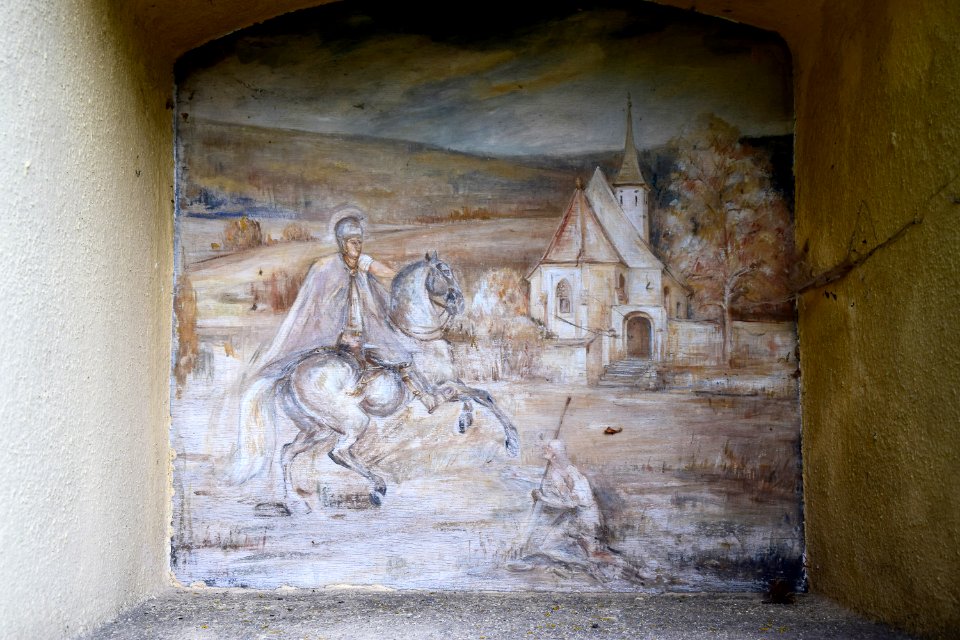 Bildstock St. Martin (Grösdorf) Putzbild