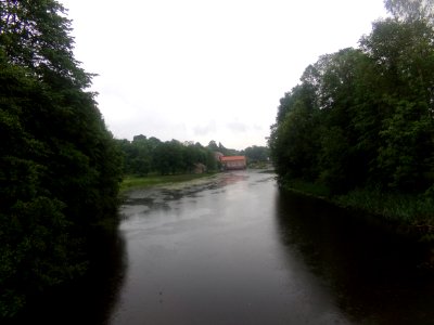 Billnäs ironworks and Mustio river