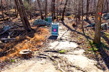 Billy Goat A trail closed