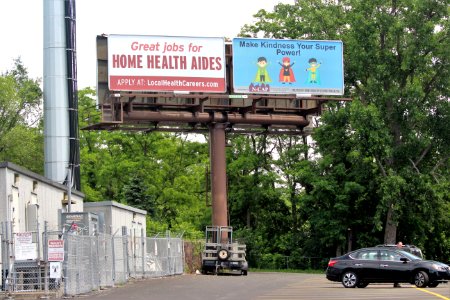 Billboards in Schenectady, New York