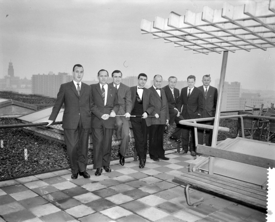 Biljarten driebanden te Rotterdam, Bestanddeelnr 911-9742