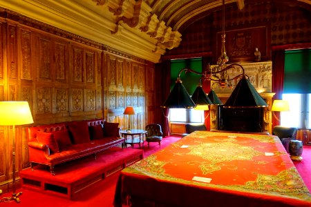 Billiard Room - Waddesdon Manor - Buckinghamshire, England - DSC07814