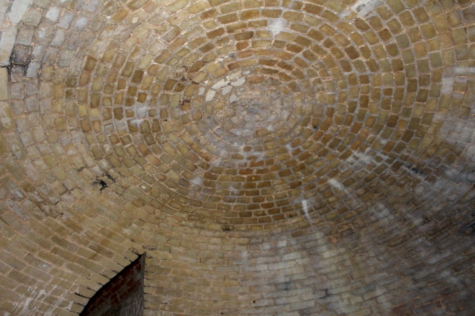 Billiard Room Cottage ice house ceiling