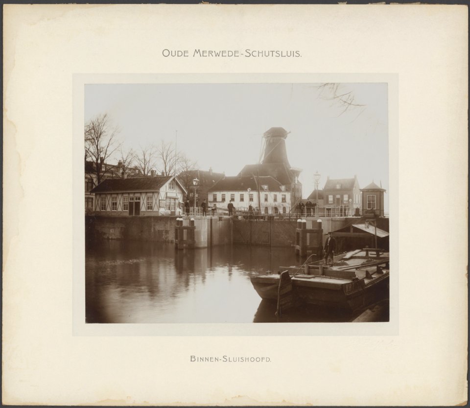 Binnensluishoofden van de Oude-Merwede schutsluis, Bestanddeelnr 666