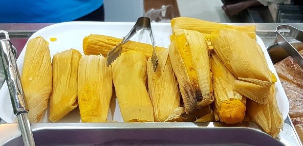 Binaki (sweet tamales) in the Philippines