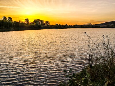 Lake landscape nature photo