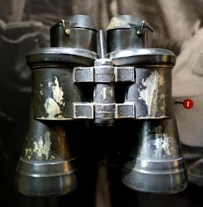 Binoculars 7x50, Leitz, U-505 - Museum of Science and Industry (Chicago) - DSC06761