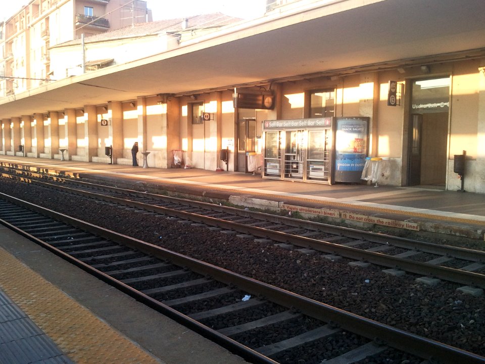 Binari 1 e 2 (direzione Milano), stazione di Monza