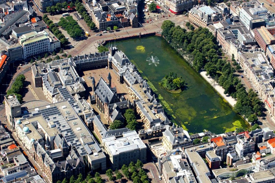 Binnenhof luchtfoto