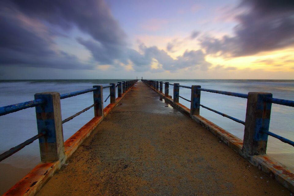 Seascape tropical waves