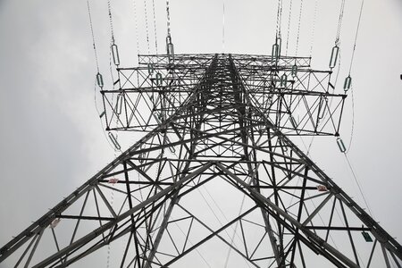 Power transmission tower electricity transmission