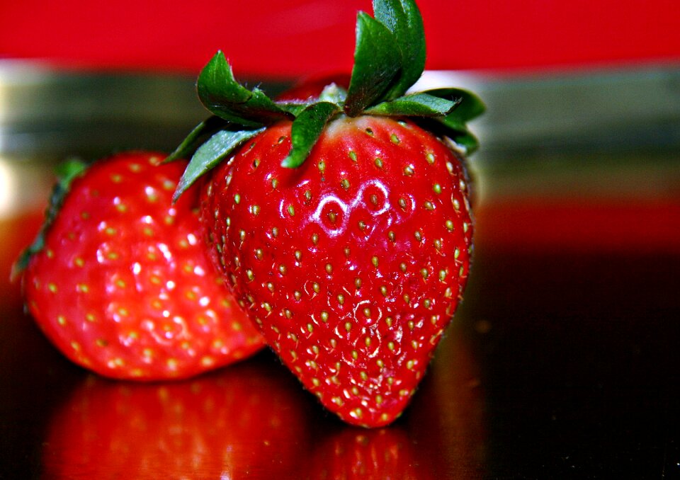Sweet fruit red
