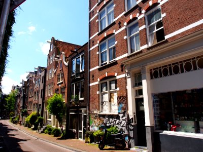 Binnen Vissersstraat, even zijde