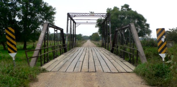 Big Sioux bridge, 215 St, from W 2