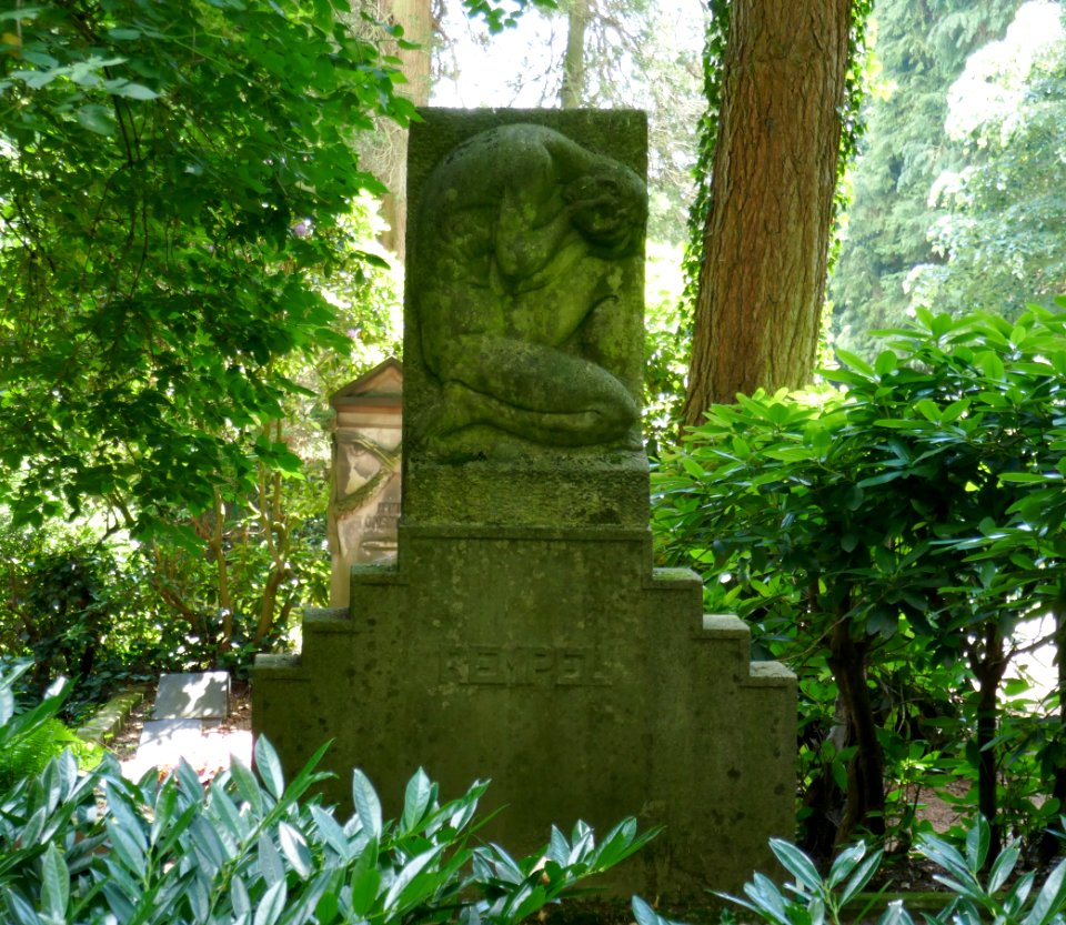 Bielefeld - Johannisfriedhof - Grabmonument Rempel