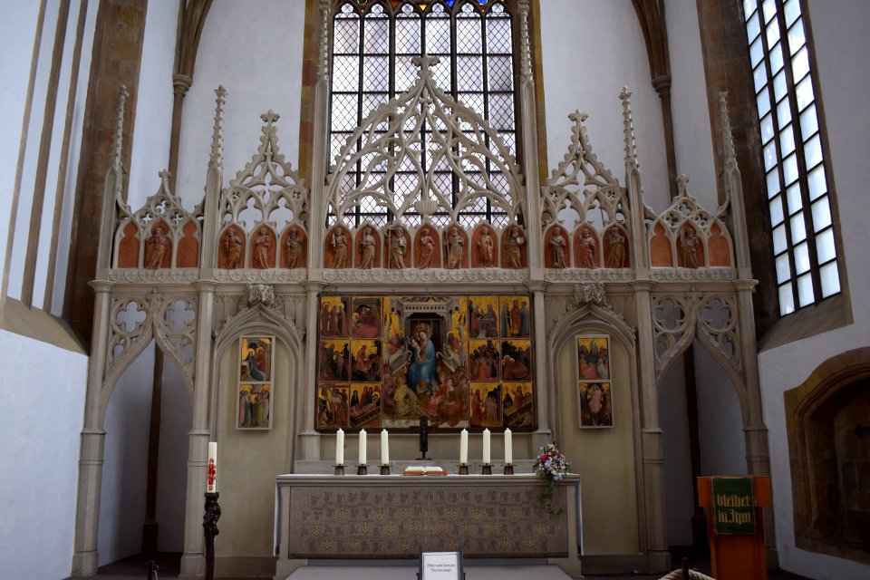 Bielefeld - Neustädter Marienkirche - Marienaltar - 1