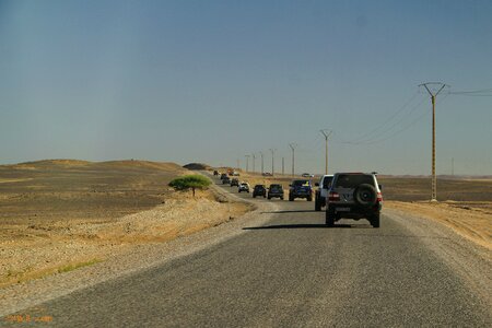 All terrain road morocco