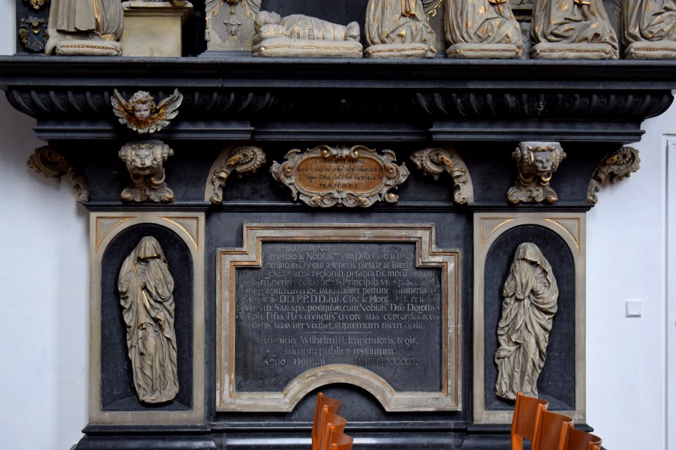 Bielefeld - Neustädter Marienkirche - Epitaph von Oye - Unten
