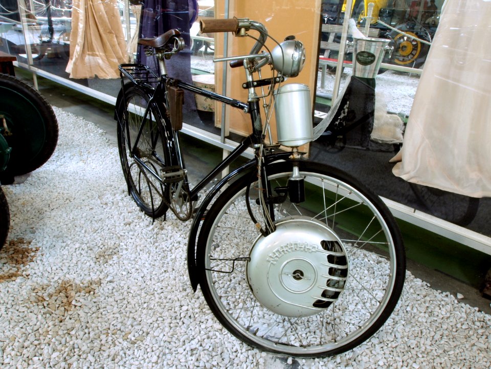Bicycle with Nordap engine