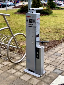 Bicycle Repair Station - Galéria, Košice, Slovakia