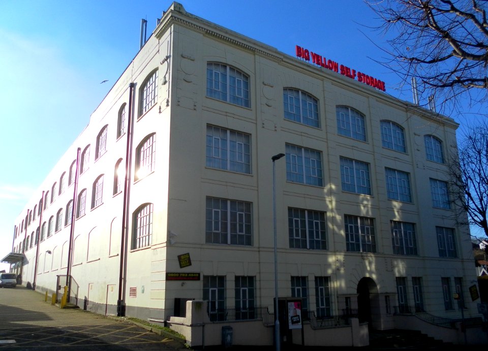 Big Yellow Self Storage (former Diamond Factory), Coombe Road, Brighton (December 2012)