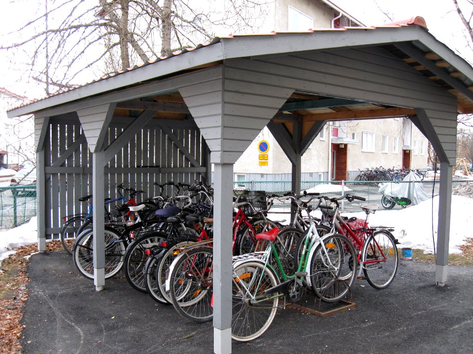 Bicycle shed